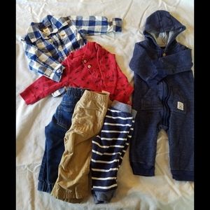 Baby boy clothes size 6 months